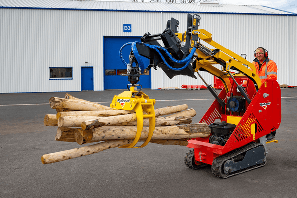 60 - Transport - Pièce techniques - Porte-outils sur chenilles ERKULE