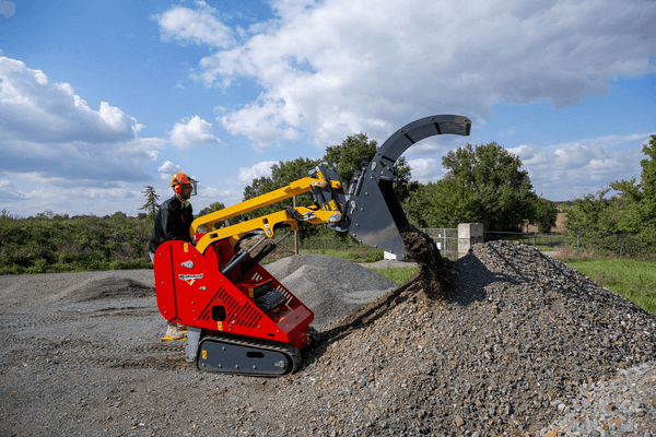 60 - Transport - Pièce techniques - Porte-outils sur chenilles ERKULE