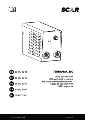 57 - Soudure - Postes à souder - Poste à souder INVERTER TERRAMAX 200