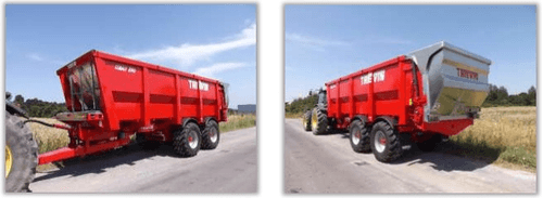 60 - Transport - Pièce techniques - Benne à fond poussant COBALT