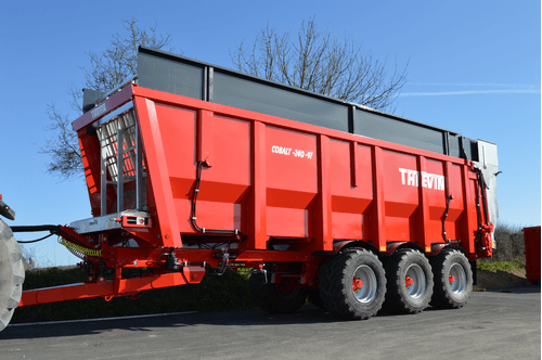 60 - Transport - Pièce techniques - Benne à fond poussant COBALT