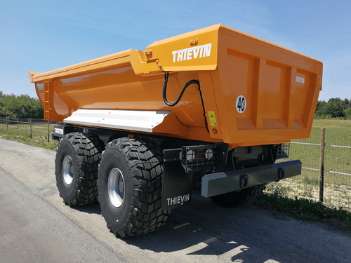 60 - Transport - Pièce techniques - Benne TP caisse ronde LEADER