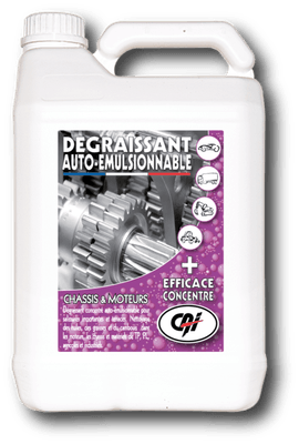 22 - Matière consommables atelier, Hygiène - Hygiène - Dégraissant auto émulsionnable 5 L