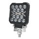 18 - Eclairage Signalisation 12V - Phares de travail - Phare de travail carré 52W 14 LED