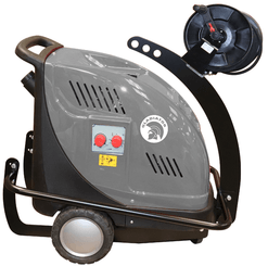42 - Nettoyeur Haute Pression, Aspirateur, compresseurs, outils pneumatique - Nettoyeur - Nettoyeur eau chaude triphasé GLADIATOR 900 L/H 200 Bar