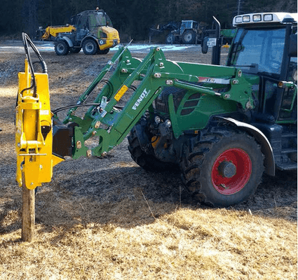 41 - Motoculture, Outillage Ferme et Jardin  - Outillage jardin et ferme - Enfonce pieux VIBRESCOPIC II PRO 15/35 sur chargeur/téléscopique