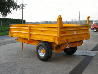 60 - Transport - Pièce techniques - Remorque basculante à ridelles RB
