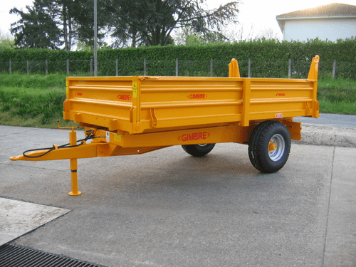 60 - Transport - Pièce techniques - Remorque basculante à ridelles RB