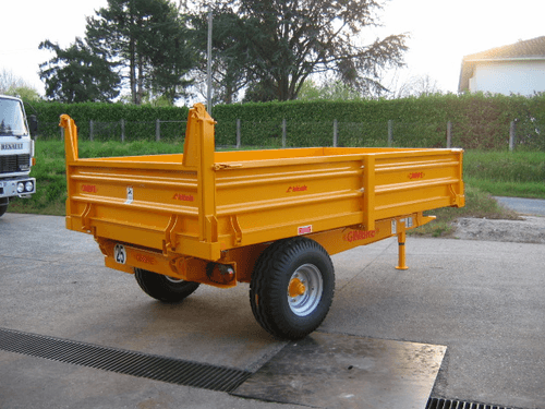 60 - Transport - Pièce techniques - Remorque basculante à ridelles RB