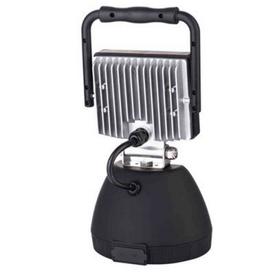 19 - Electricité 220V - Projecteurs filaires - Projecteur LED sans fil magnétique 27 W