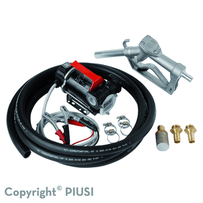 09 - Carburant et transfert - Matériel de transfert - Pompe gasoil 12 V 50 L/min