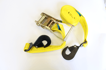 53 - Quincaillerie - Accessoires portails - Sangle à cliquet avec mousqueton vertical 5 T 4 m