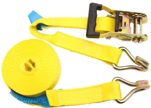 53 - Quincaillerie - Accessoires portails - Sangle a cliquet ergonomique crochet fermé 2,5 T 6 m