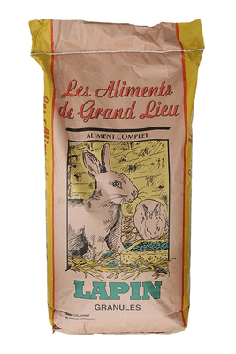 21 - Elevage - Alimentation animale - Aliment complet lapin 25 kg