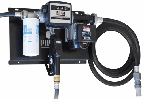 09 - Carburant et transfert - Matériel de transfert - Station murale gasoil 230 V 70 L/min