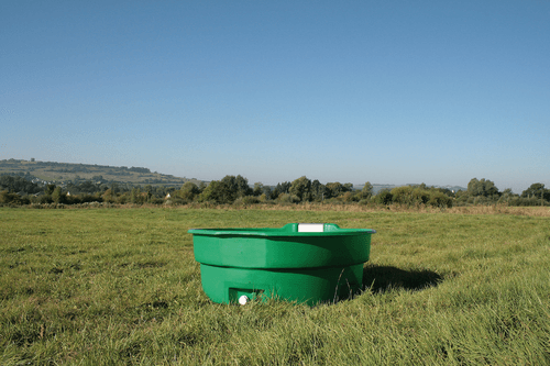 01 - Abreuvement - Bacs - Bac INTERBAC 1000L cylindrique