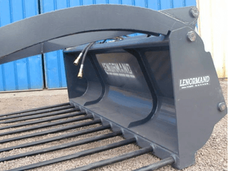 Manutention - Outils de manutention - Fourche pour chargeur avec et sans grappin.