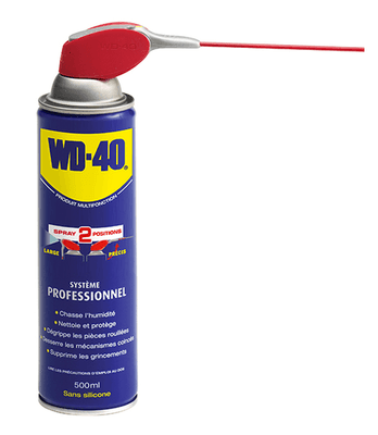 22 - Matière consommables atelier, Hygiène - Chimie - Dégrippant WD40 5 fonctions 500 ml