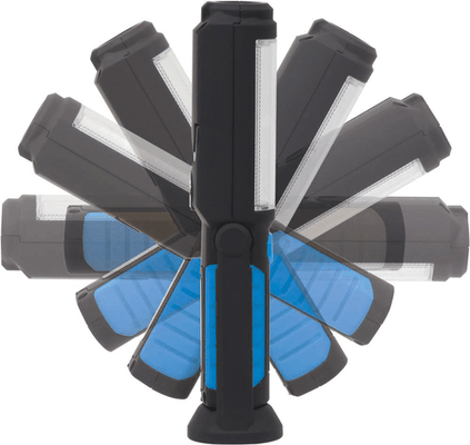 19 - Electricité 220V - Eclairage portatif - Lampe torche pivotante LED