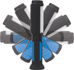 19 - Electricité 220V - Eclairage portatif - Lampe torche pivotante LED