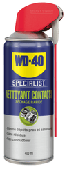 22 - Matière consommables atelier, Hygiène - Chimie - WD 40 SPECIALIST nettoyant de contacts 400 ml