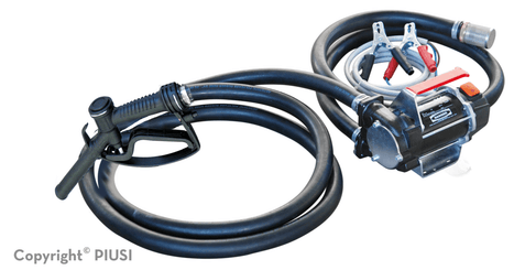 09 - Carburant et transfert - Matériel de transfert - Pompe gasoil 12 V 50 L/min