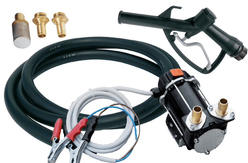 09 - Carburant et transfert - Matériel de transfert - Pompe gasoil 12 V 50 L/min