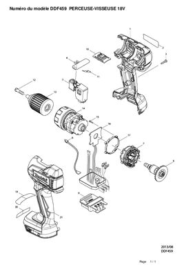 20 - Electroportatifs - Perçeuses, visseuses - Perceuse visseuse