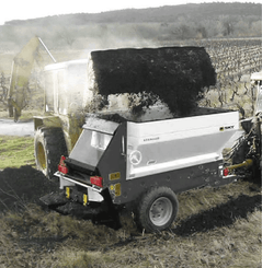 27 - Fertilisation, épandage - Distributeurs d'engrais - Distributeur traîné d'engrais organiques EPANDOR S25