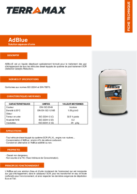09 - Carburant et transfert - Additifs - AdBlue 25L