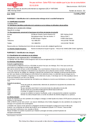 57 - Soudure - Fils - Fil CASTOMAG Ø 1 mm