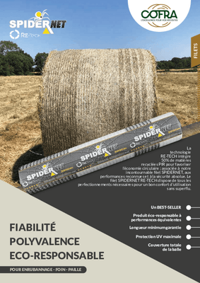 25 - Fenaison - Consommables récolte - Filet agricole SPIDERNET