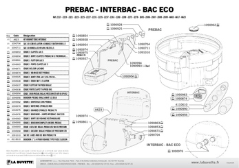 01 - Abreuvement - Bacs - Bac PREBAC ovale 950 L