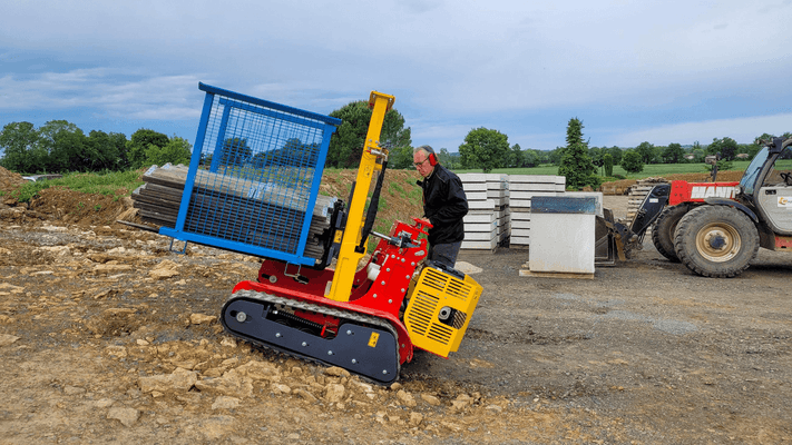 Manutention - Fourche - TRANSPALETTE TOUS TERRAINS