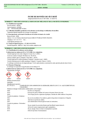 Pulvérisation - Produits - Nettoyant toiture et façade 5 L