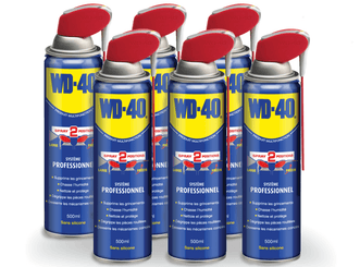 22 - Matière consommables atelier, Hygiène - Chimie - Dégrippant WD40 5 fonctions 500 ml