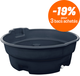 01 - Abreuvement - Bacs - Bac INTERBAC 1000L cylindrique