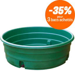 01 - Abreuvement - Bacs - Bac de pâturage 1000 L