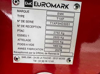 Pailleuse Euromark Pailleuse X-P3 semi portée - 2